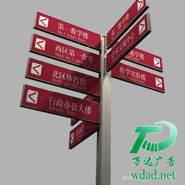 指示牌形