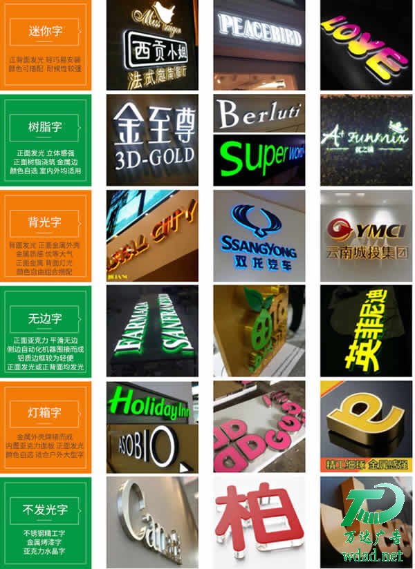 廣告發(fā)光字定制加工 泰州廣告發(fā)光字燈箱公司出現(xiàn)不亮現(xiàn)象怎么辦